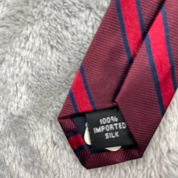 Jones New York Men's Classic 100% Silk Neck Tie - Picture 5 of 6